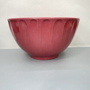 Vintage MCM Boonton Melamine Confetti Pink Mixing Bowl 511C-4Q 4 qt Made in USA